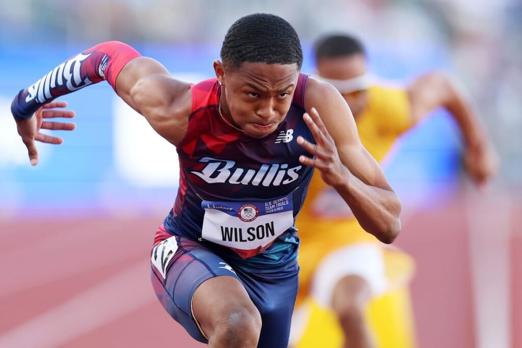 Quincy Wilson, 16, was just fractions of a second from becoming the youngest U.S. track Olympian ever