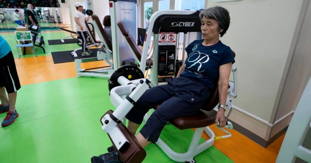 Japan Be Well Seniors Weight Training | National Sports